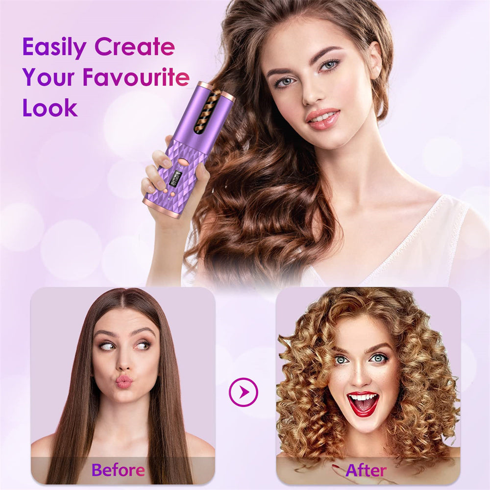 CurlEase™ | Effortless Curling Anytime, Anywhere!