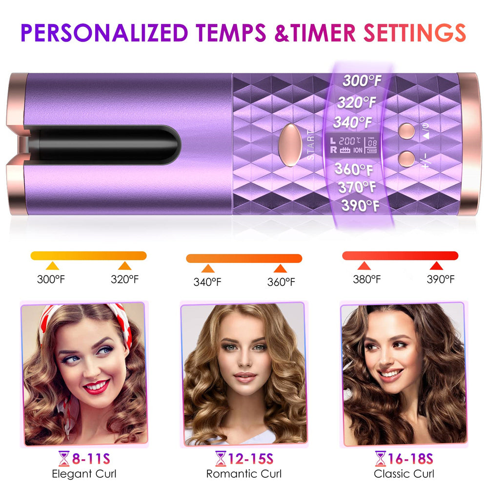CurlEase™ | Effortless Curling Anytime, Anywhere!