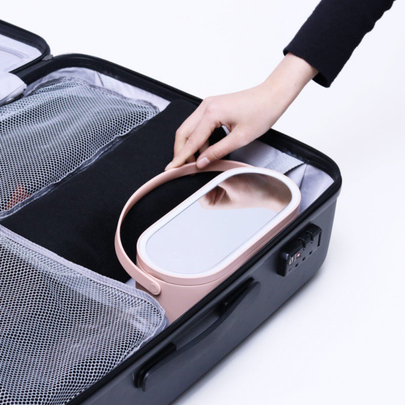 GlamMirror™ - The Portable Makeup Case with LED Mirror!