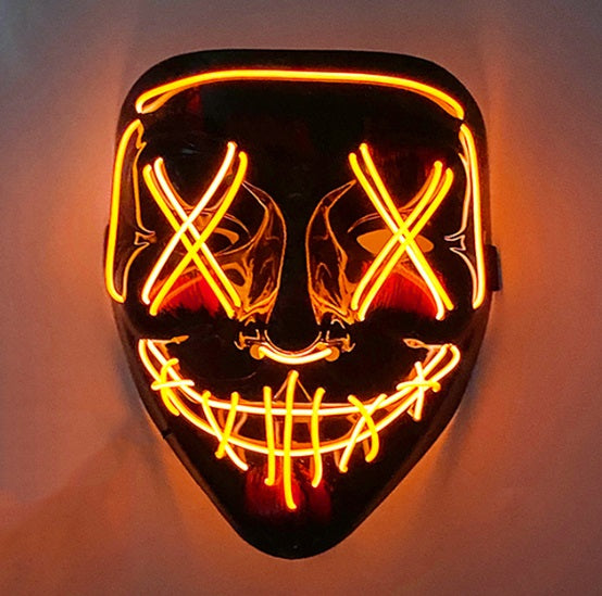 GlowPurge Mask™ | HALLOWEEN PRE SALE! Mesmerizing Halloween Illumination